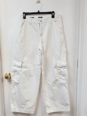 wild fable White Baggy Cargo Pants